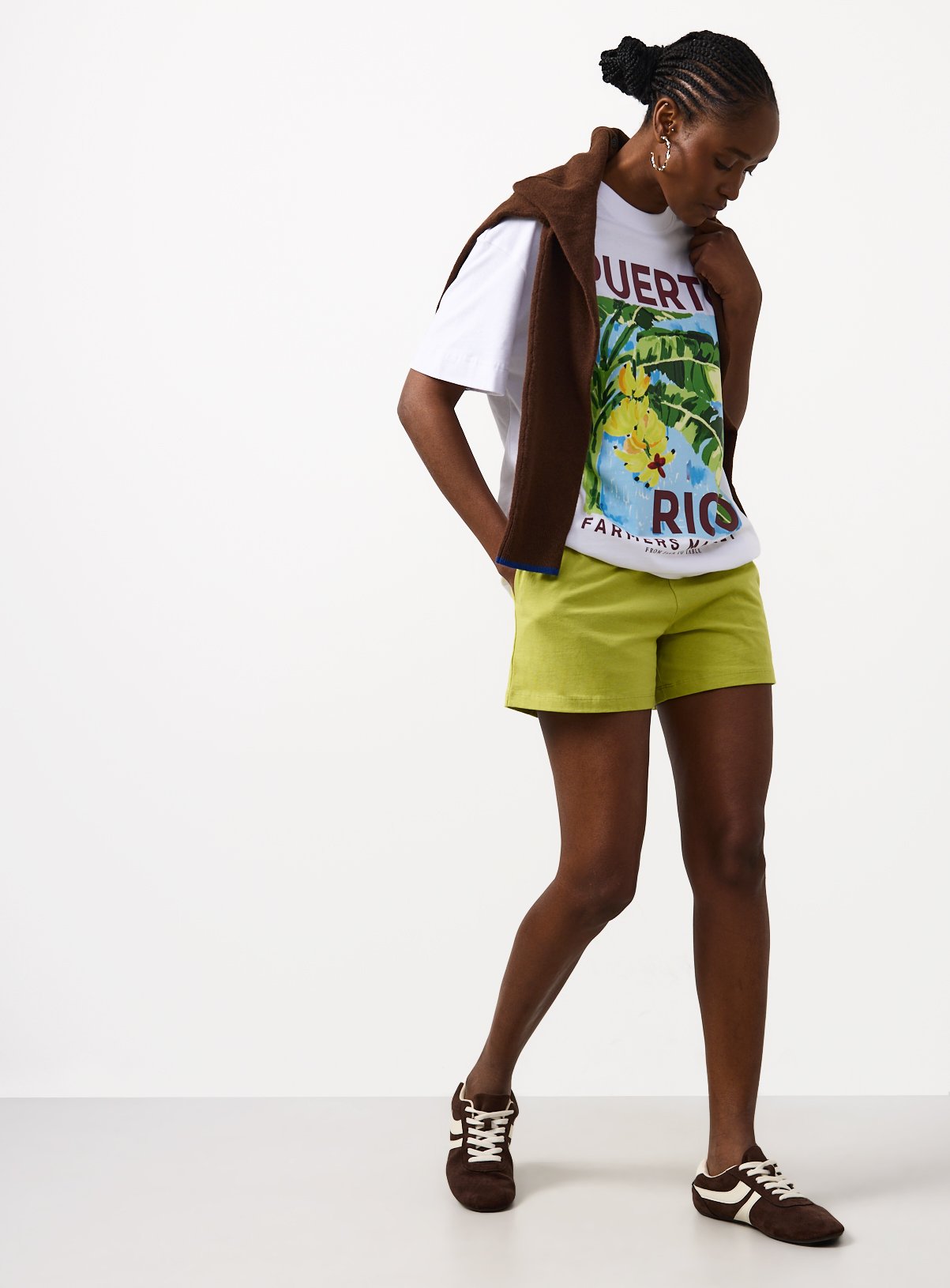 Green & Burgundy Shorts 2 Pack L - Image 3 thumbnail